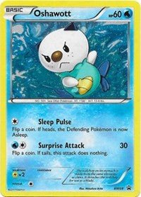 Oshawott - BW08 (Black and White Promos) Light Play Holofoil - Nick Nack's Full Frontal Attack