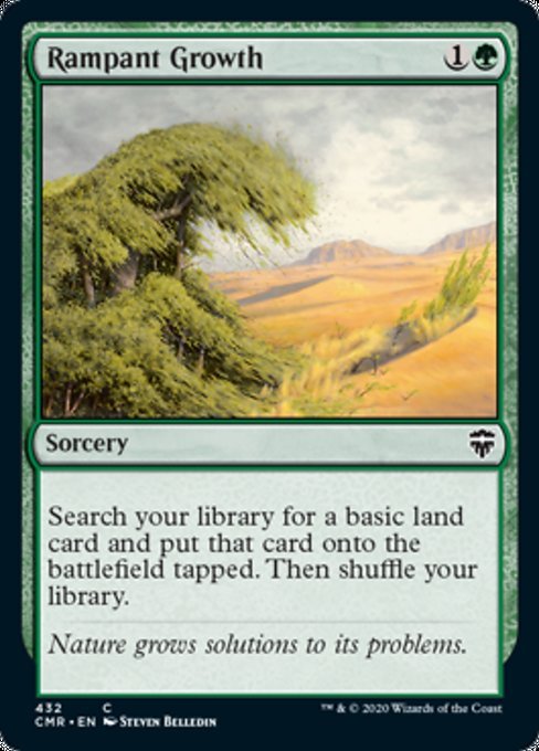 Rampant Growth (Commander 2020 Commander Legends) Near Mint - Nick Nack's Full Frontal Attack