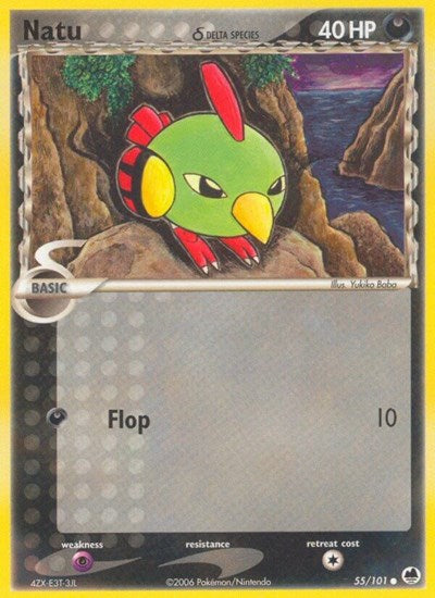Natu (Delta Species) (Dragon Frontiers) Light Play