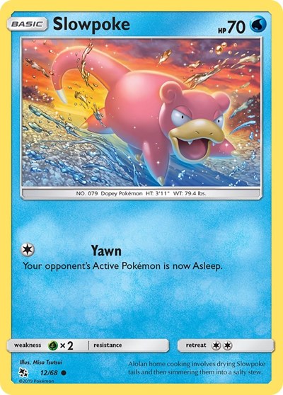Slowpoke (Hidden Fates) Near Mint