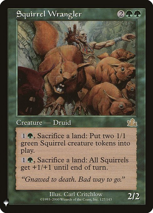 Squirrel Wrangler (Mystery Booster) Near Mint - Nick Nack's Full Frontal Attack