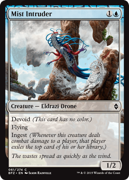 Mist Intruder (Battle for Zendikar) Near Mint - Nick Nack's Full Frontal Attack