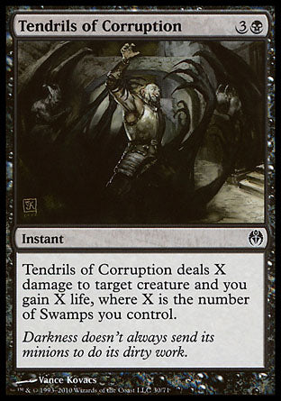 Tendrils of Corruption (Duel Decks: Phyrexia vs The Coalition) Near Mint