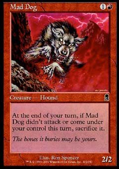 Mad Dog (Odyssey) Light Play Foil - Nick Nack's Full Frontal Attack