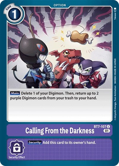 Calling From the Darkness (The Next Adventure) Near Mint
