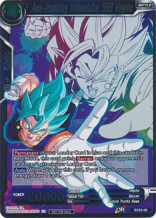 Intimidateur impressionnant SSB Vegito (Event Pack 4) (EX03-08) [Cartes promotionnelles] 