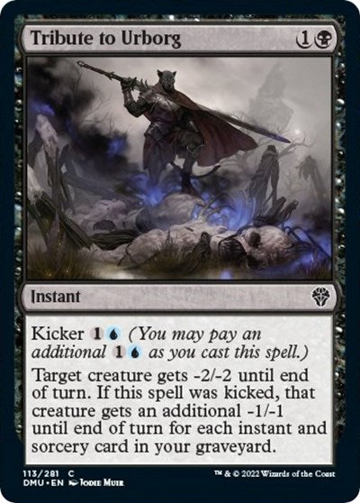 Tribute to Urborg (Dominaria United) Near Mint