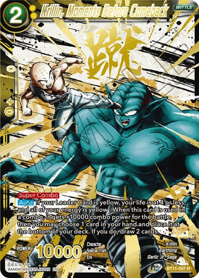 Krillin, Moments Before Comeback (Alternate Art) (Special Anniversary Set 2021) Near Mint Foil