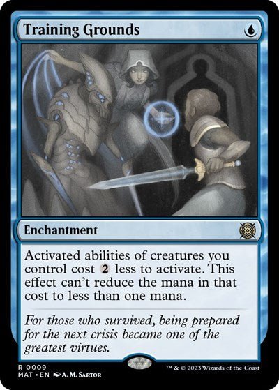 Training Grounds (March of the Machine: The Aftermath) Near Mint Foil - Nick Nack's Full Frontal Attack