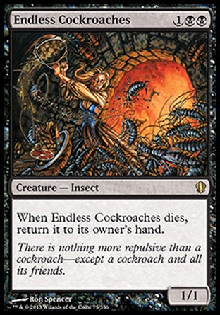 Endless Cockroaches (Commander 2013 Edition) Light Play - Nick Nack's Full Frontal Attack