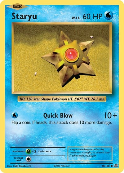 Staryu (XY - Evolutions) Near Mint