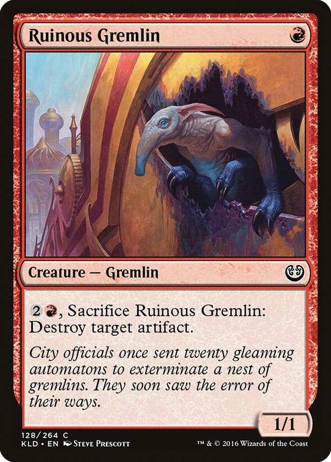 Gremlin ruinoso [Kaladesh] 