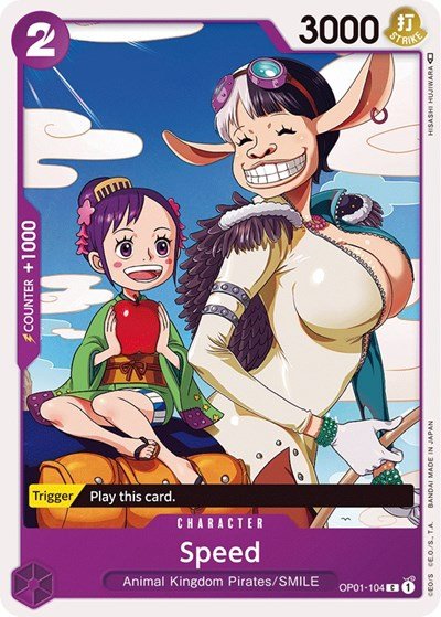 Speed (Romance Dawn) Near Mint - Nick Nack's Full Frontal Attack