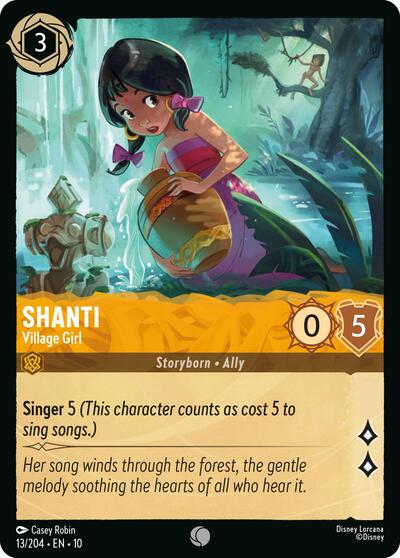 Shanti - Village Girl (Whispers in the Well) Near Mint - Nick Nack's Full Frontal Attack