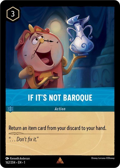 If It's Not Baroque (The First Chapter) Near Mint - Nick Nack's Full Frontal Attack