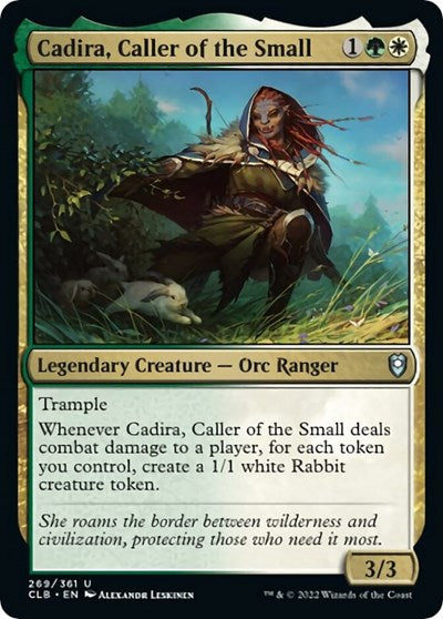 Cadira, Caller of the Small (Commander Legends: Battle for Baldur's Gate) Near Mint Foil