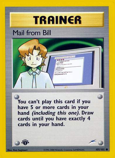 Mail from Bill (Neo Destiny) Light Play Unlimited