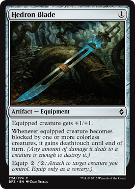 Hedron Blade (Battle for Zendikar) Near Mint - Nick Nack's Full Frontal Attack