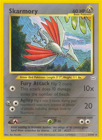 Skarmory (Neo Revelation) Light Play Unlimited