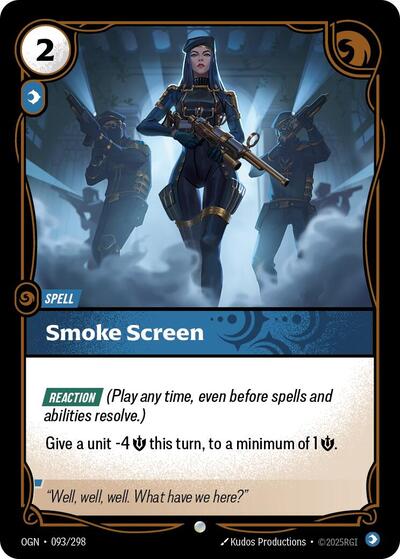 Smoke Screen (Origins) Near Mint - Nick Nack's Full Frontal Attack