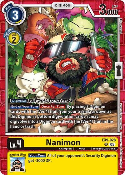 Nanimon (Versus Monsters) Near Mint