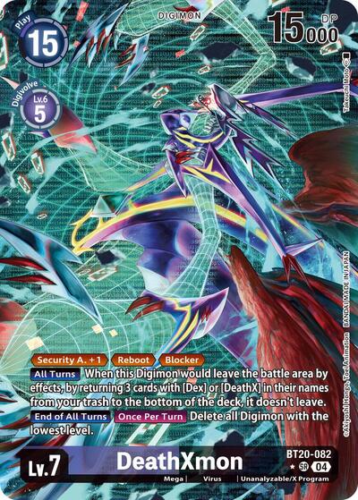 DeathXmon (Alternate Art) (Release Special Booster 2.5) Near Mint Foil - Nick Nack's Full Frontal Attack