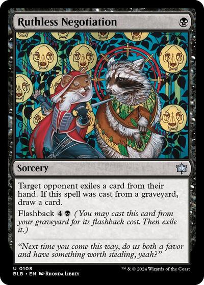 Ruthless Negotiation (Bloomburrow) Near Mint