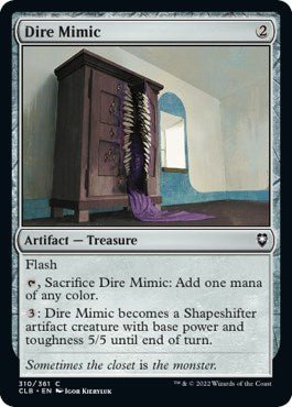 Dire Mimic (Commander Legends: Battle for Baldur's Gate) Near Mint