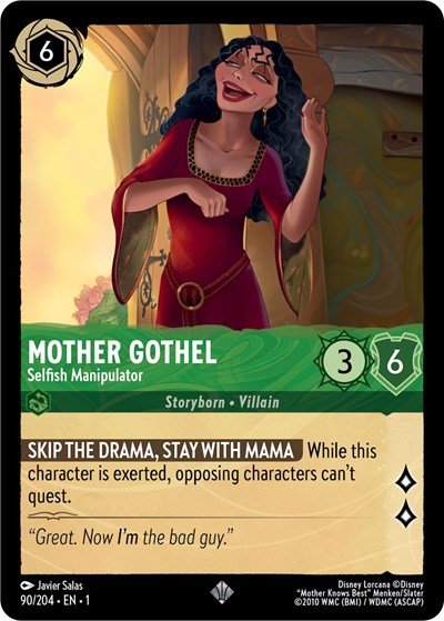 Mother Gothel (The First Chapter) Near Mint - Nick Nack's Full Frontal Attack