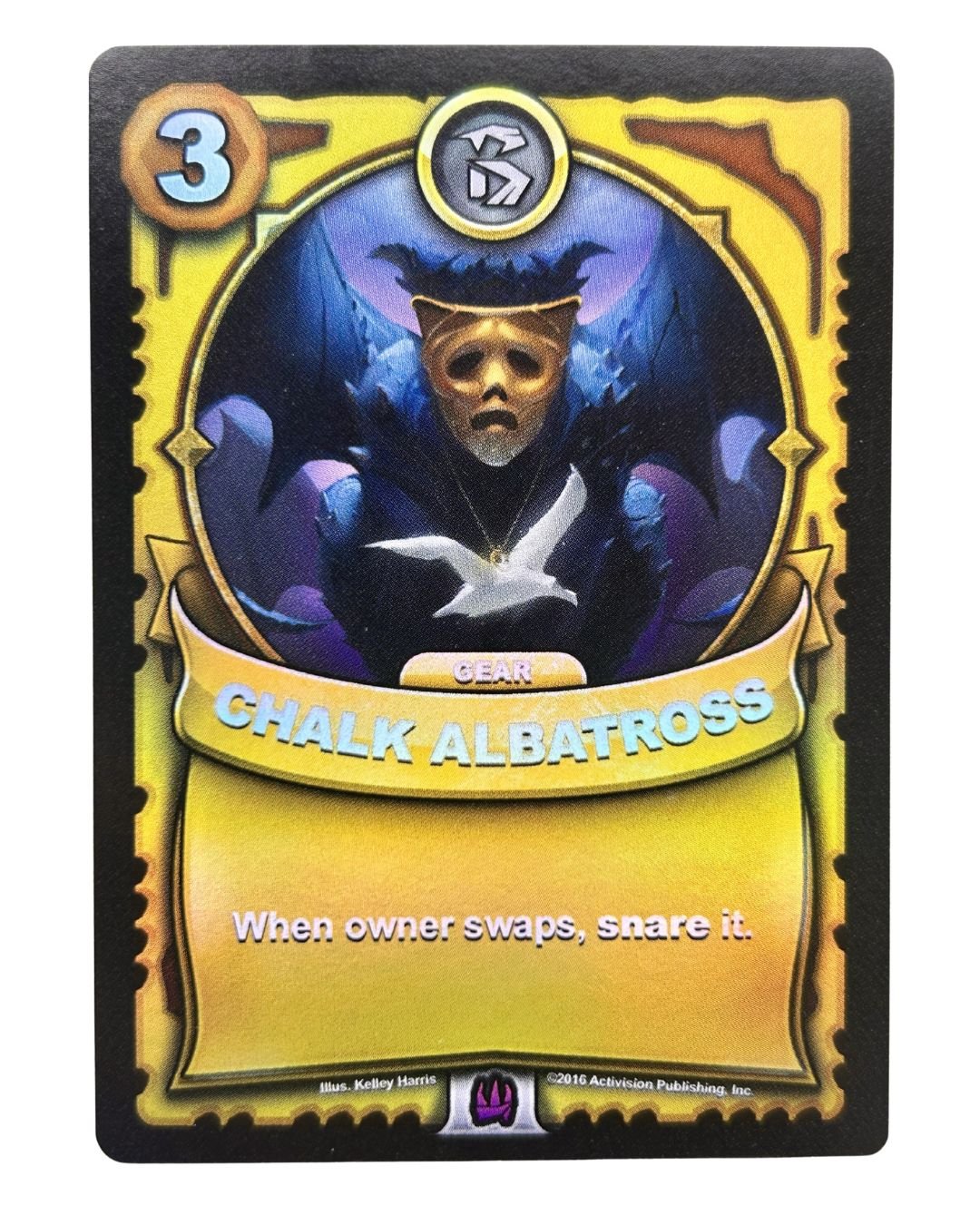 Chalk Albatross (Battlecast) (Gold Foil) - Nick Nack's Full Frontal Attack