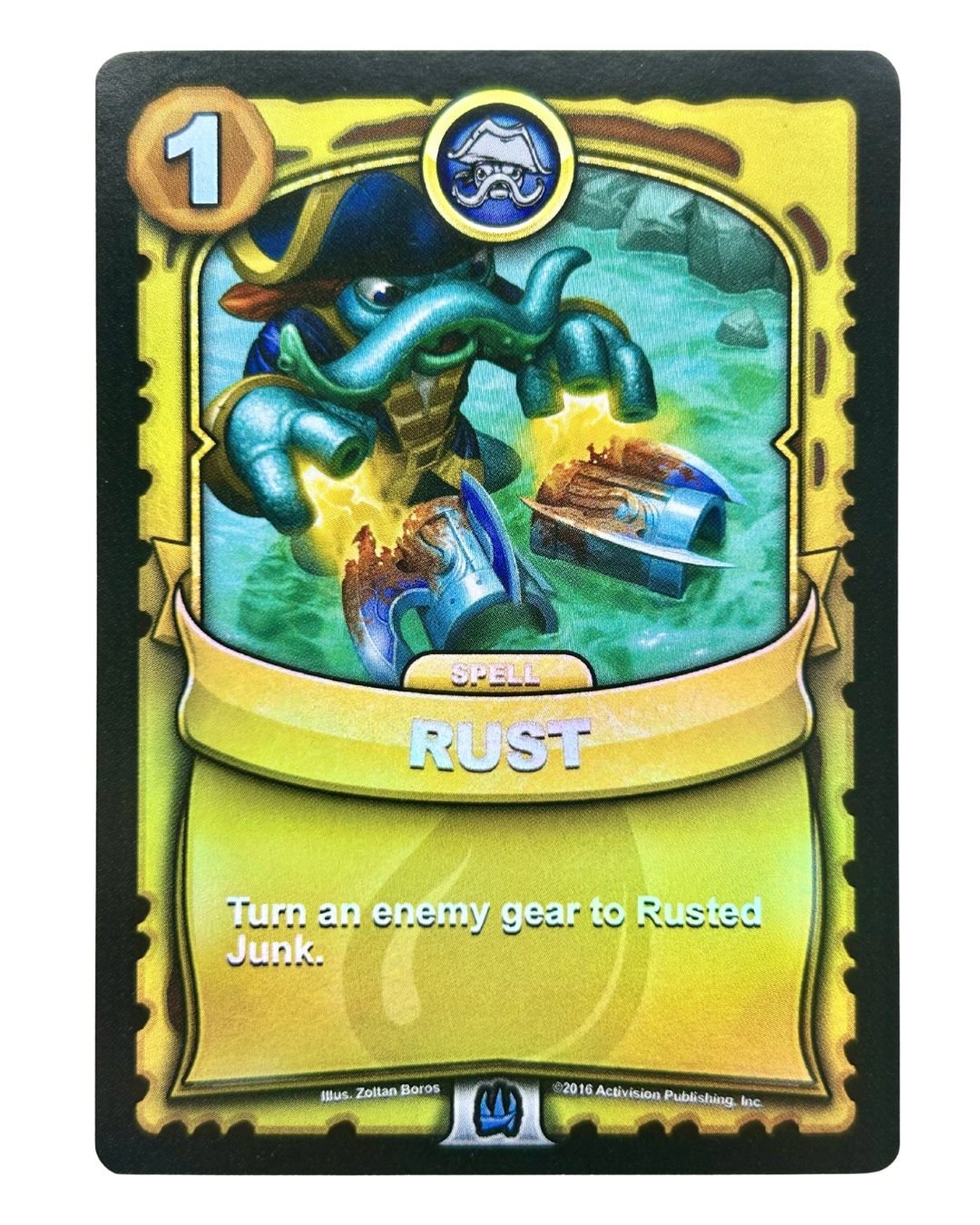 Rust (Battlecast) (Gold Foil) - Nick Nack's Full Frontal Attack