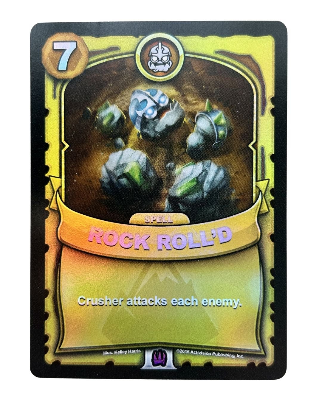 Rock Roll'd (Battlecast) (Gold Foil) - Nick Nack's Full Frontal Attack