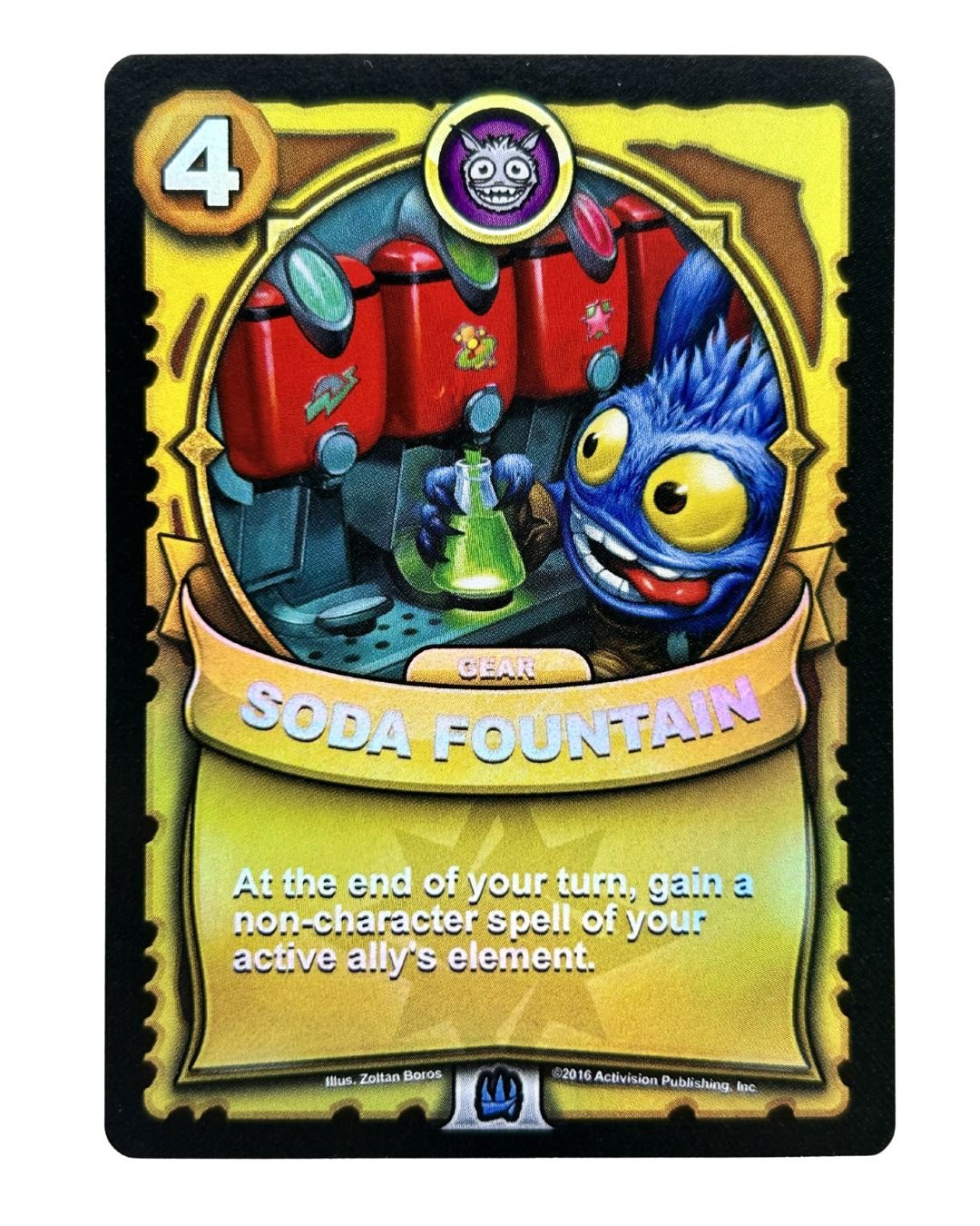 Soda Fountain (Battlecast) (Gold Foil) - Nick Nack's Full Frontal Attack