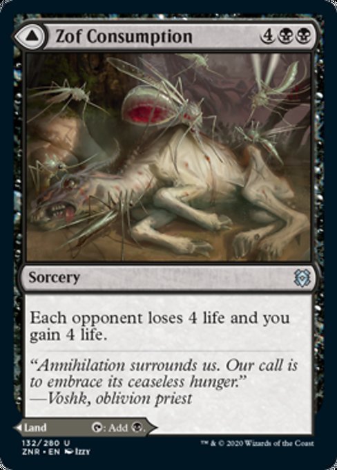 Zof Consumption / Zof Bloodbog (Zendikar Rising) Near Mint - Nick Nack's Full Frontal Attack