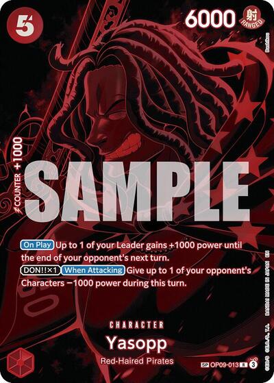 Yasopp (SP) (Legacy of the Master) Near Mint Foil