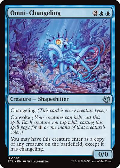 Omni - Changeling (Lorwyn Eclipsed) Near Mint - Nick Nack's Full Frontal Attack