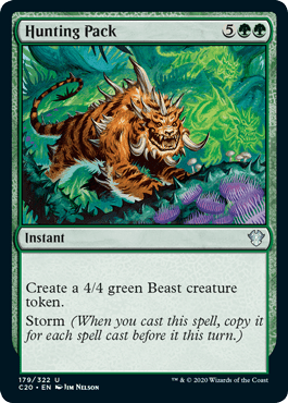 Hunting Pack (Commander 2020 Ikoria) Near Mint - Nick Nack's Full Frontal Attack