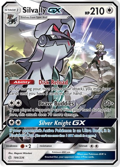 Silvally GX (SM - Cosmic Eclipse) Near Mint Holofoil