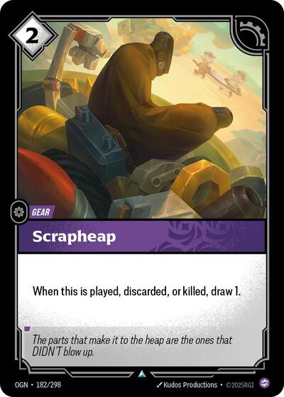 Scrapheap (Origins) Near Mint - Nick Nack's Full Frontal Attack