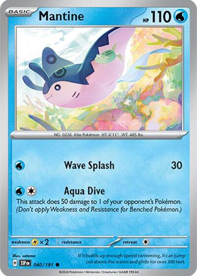 Mantine (SV08: Surging Sparks) Near Mint