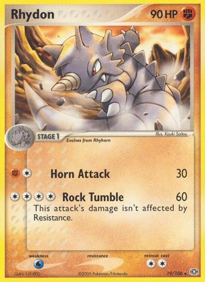 Rhydon (Emerald) Light Play - Nick Nack's Full Frontal Attack
