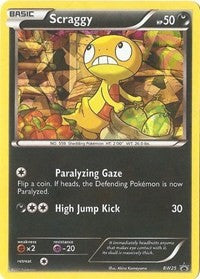 Scraggy - BW25 (Cosmos Holo) (Black and White Promos) Light Play Holofoil
