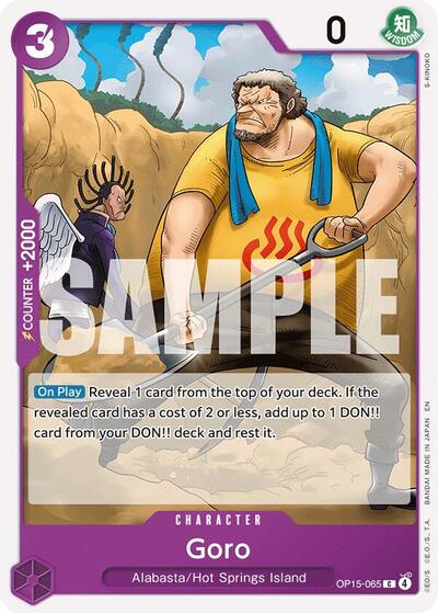 Goro (Adventure on Kami's Island) Near Mint - Nick Nack's Full Frontal Attack
