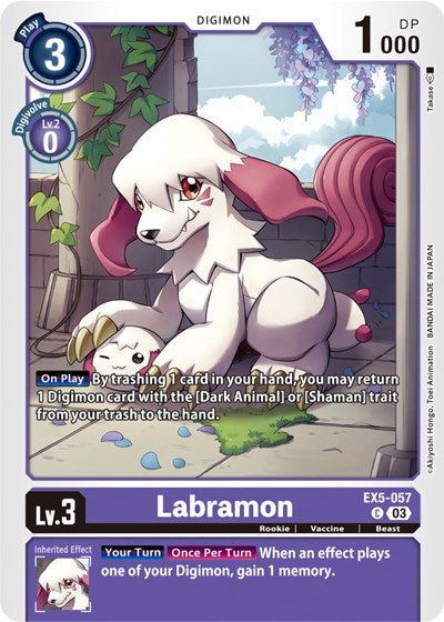 Labramon (Animal Colosseum) Near Mint
