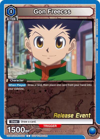 Gon Freecss (005) (Hunter x Hunter Release Event Cards) Near Mint - Nick Nack's Full Frontal Attack