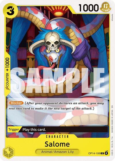Salome (The Azure Sea's Seven) Near Mint - Nick Nack's Full Frontal Attack
