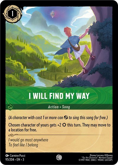 I Will Find My Way (Into the Inklands) Near Mint - Nick Nack's Full Frontal Attack