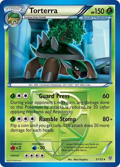 Torterra (Team Plasma) (Plasma Storm) Light Play
