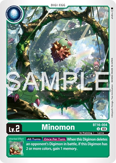 Minomon (Beginning Observer) Near Mint