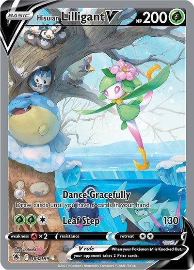 Hisuian Lilligant V (Alternate Full Art) (SWSH10: Astral Radiance) Near Mint Holofoil